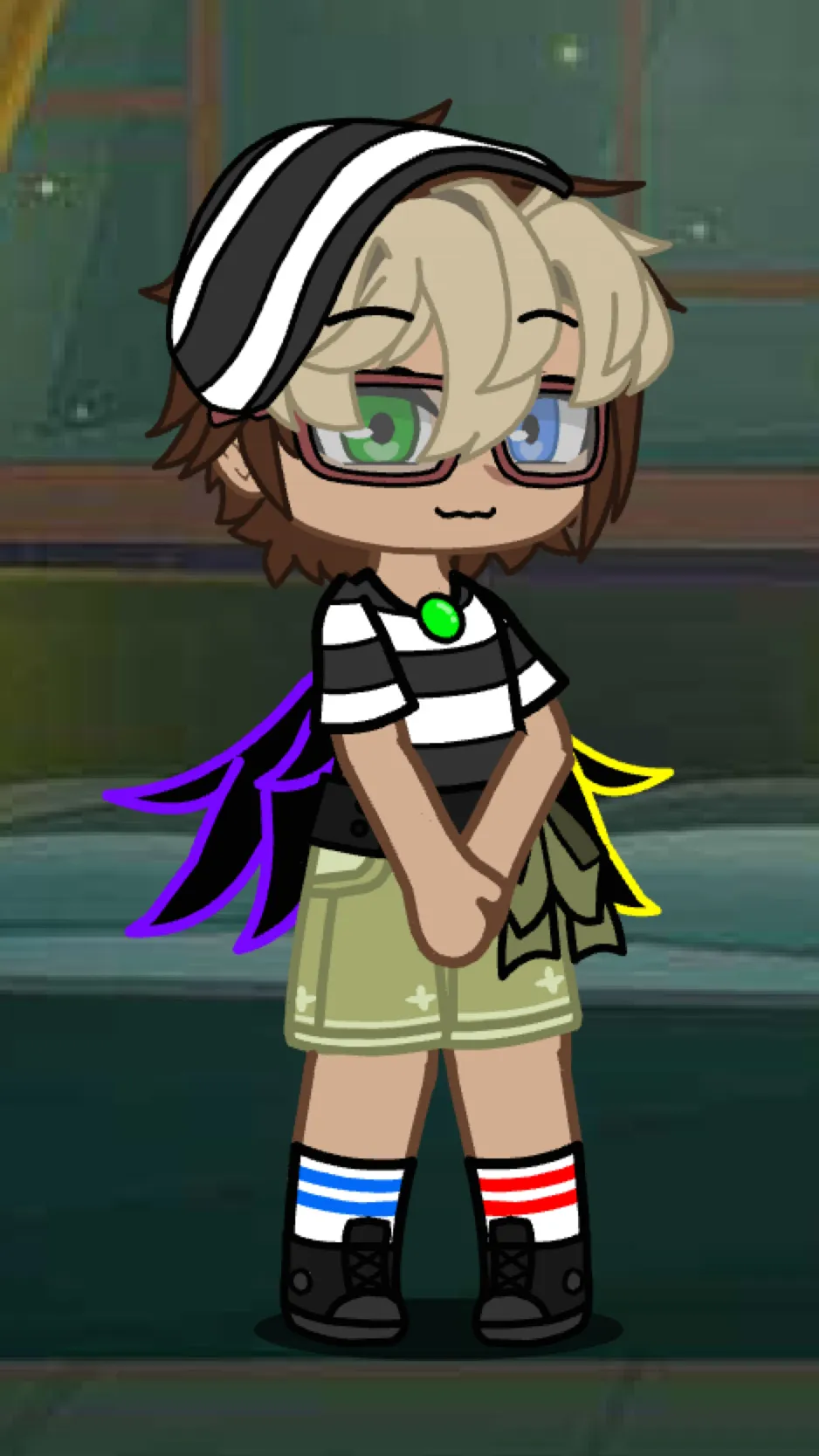 ai character: Evan/C.C. Afton background