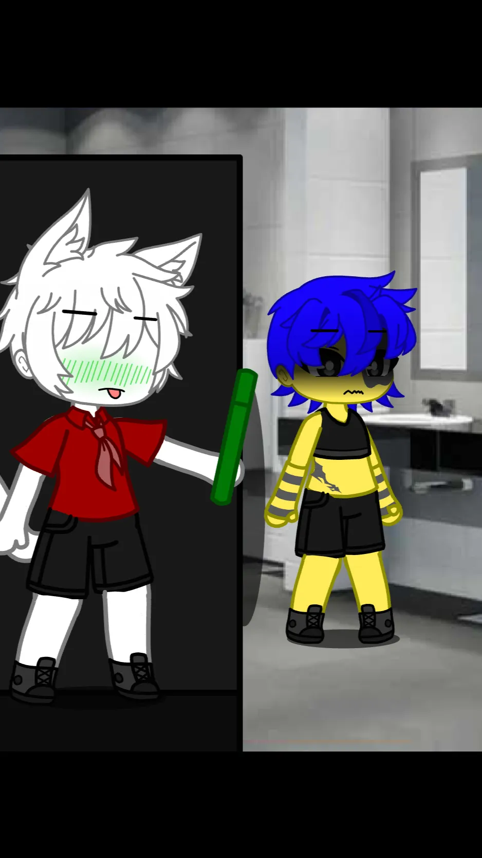 ai character: WH school A.U. background