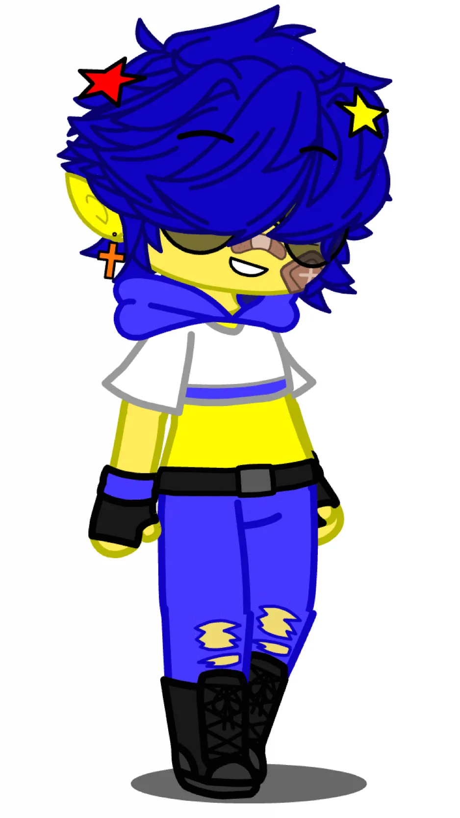 ai character: MyAUmeetsrockstar background