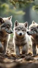 ai character: Eye of the wolves background
