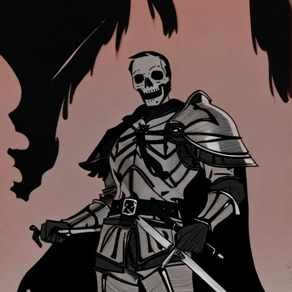 chat with ai character: fire skeleton