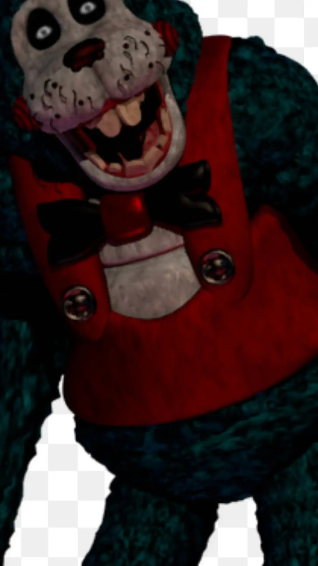 ai character: night toy Bonniest background