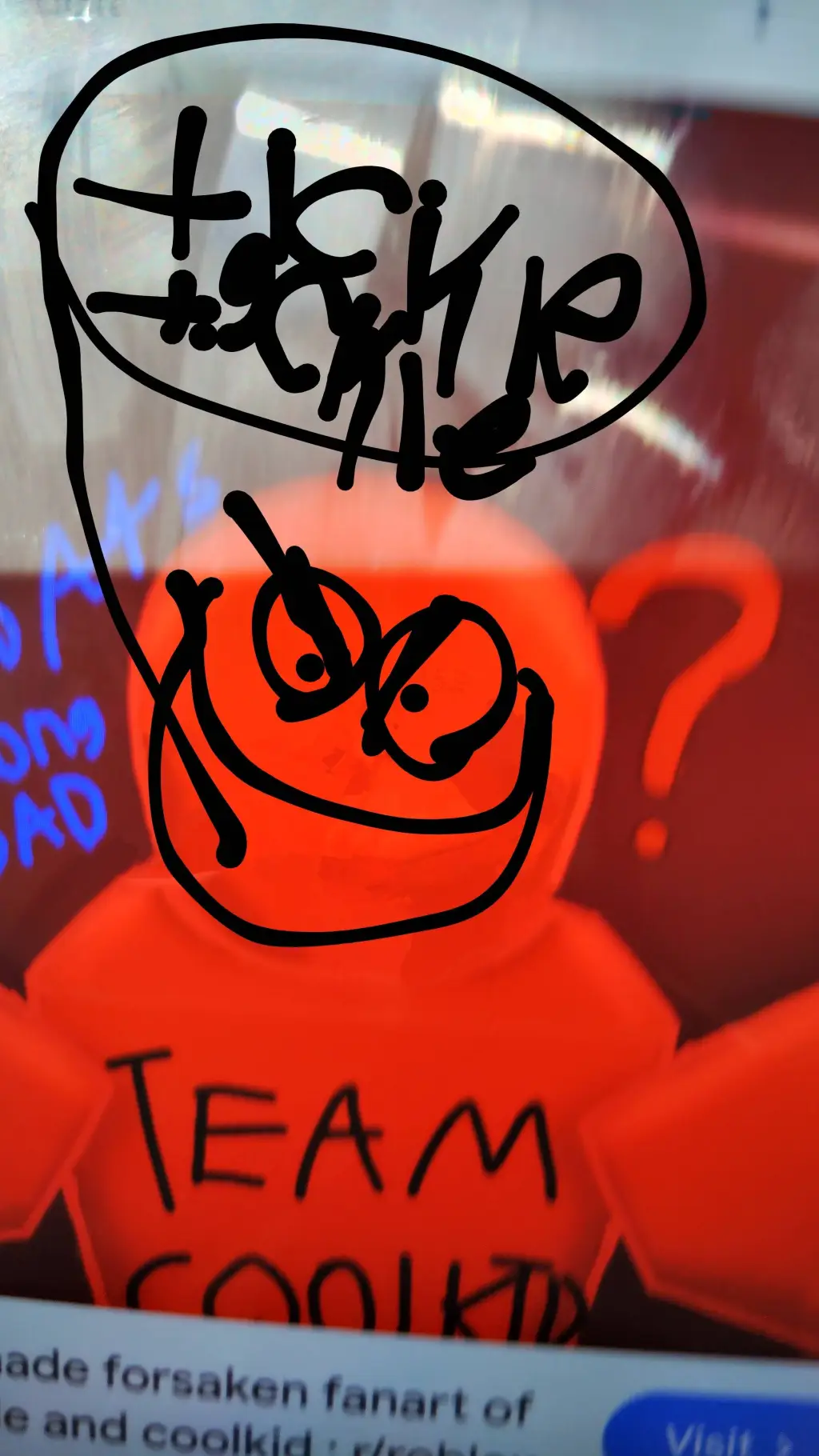 ai character: cool kid  background