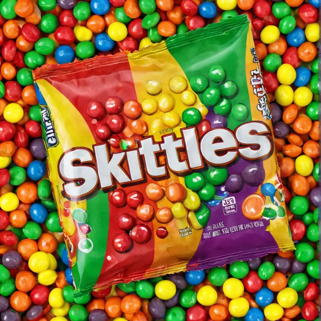 chat with ai character: Skittles Game