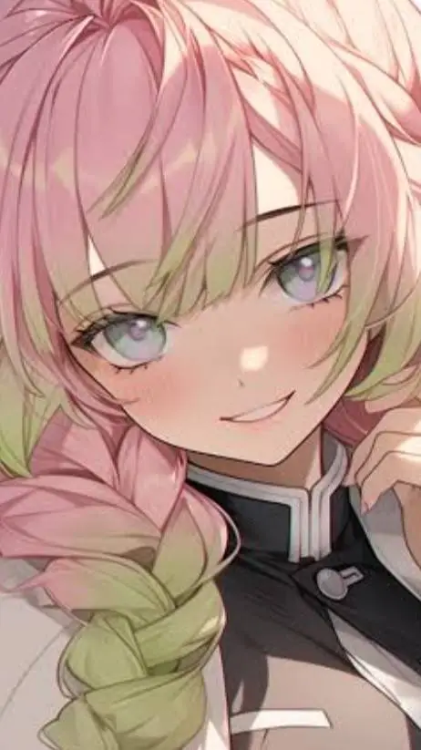 ai character: Mitsuri Kanroji background