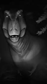 ai character: t rex adultos background
