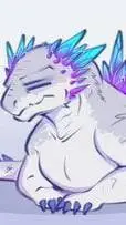 ai character: Godzilla x Shimo background