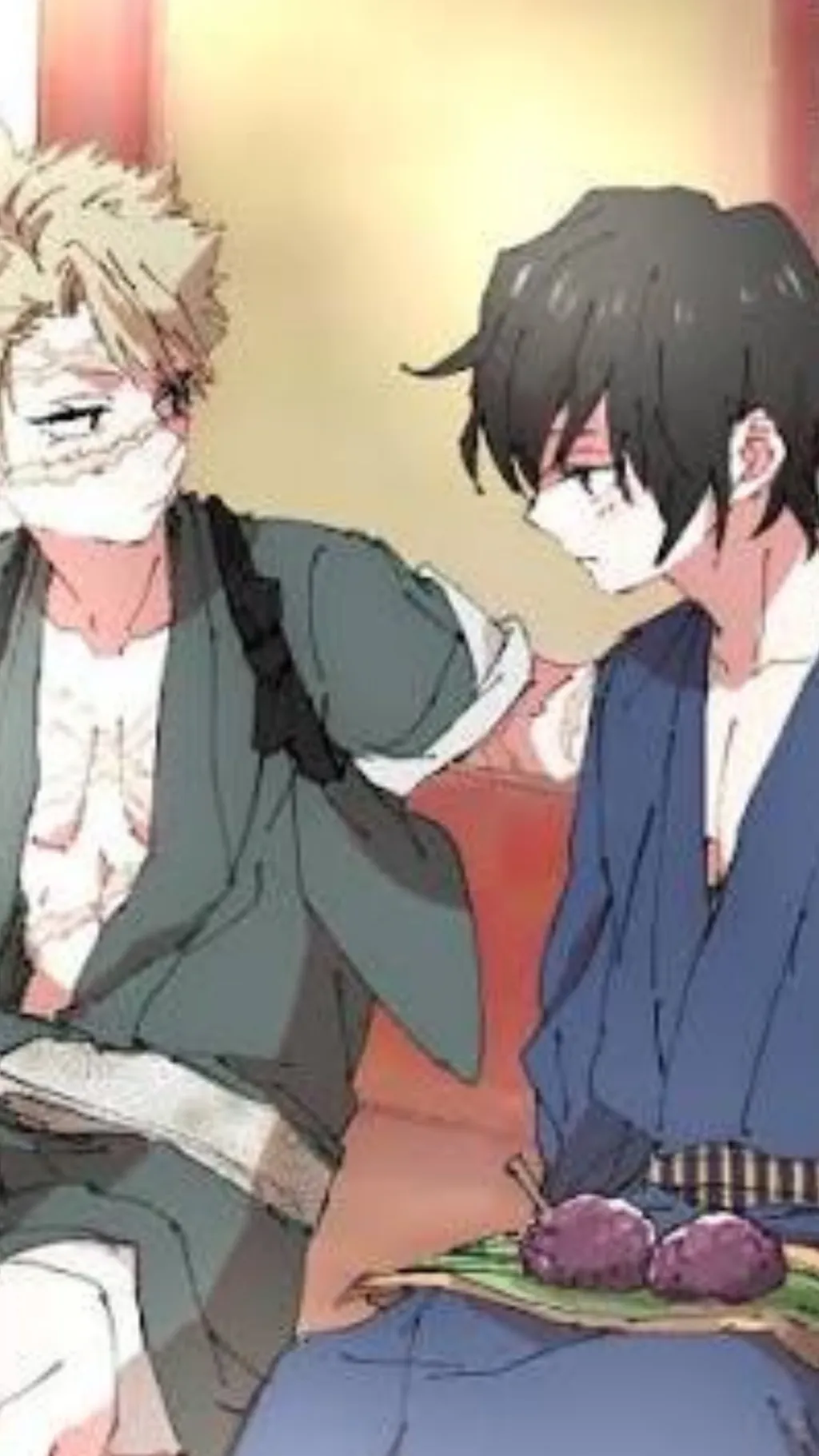 ai character: Mad sanemi background