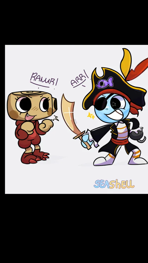 ai character: Finn x Shelly  background