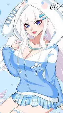 ai character: Cinnamoroll teen background