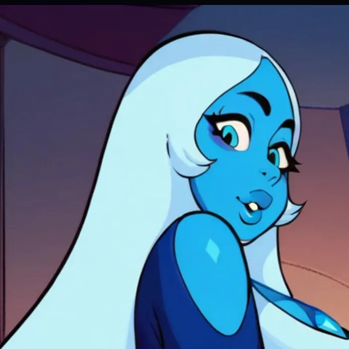 chat with ai character: Blue Diamond