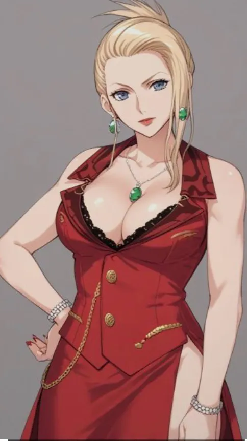 ai character: Scarlet  background