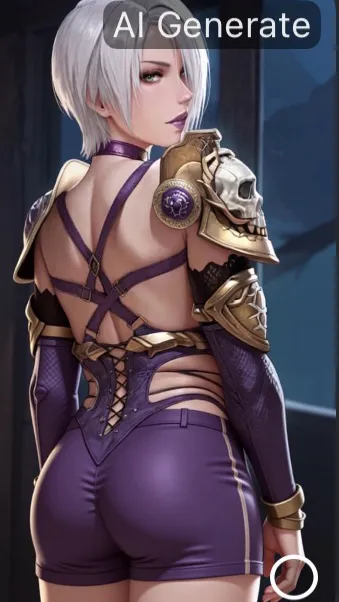 ai character: Ivy Valentine background