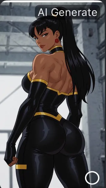 ai character: Superwoman  background