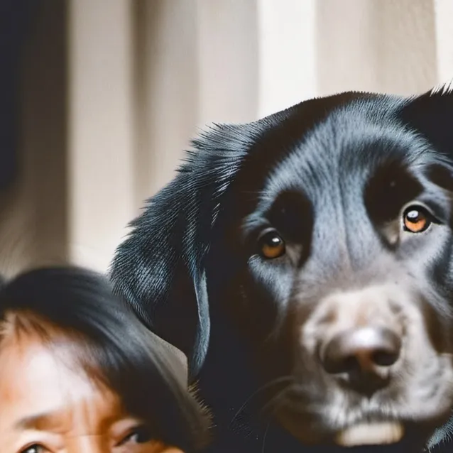chat with ai character: Lylo the angel dog