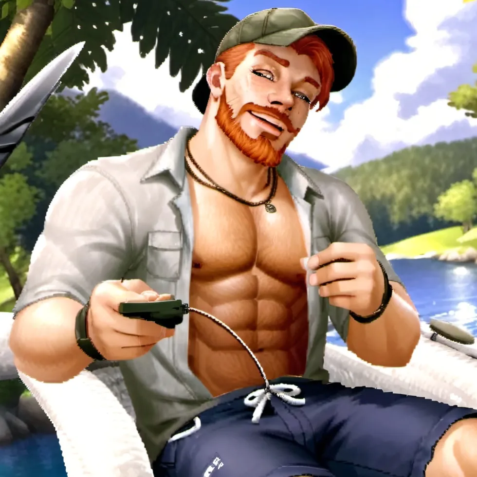 chat with ai character: your fat gay dad