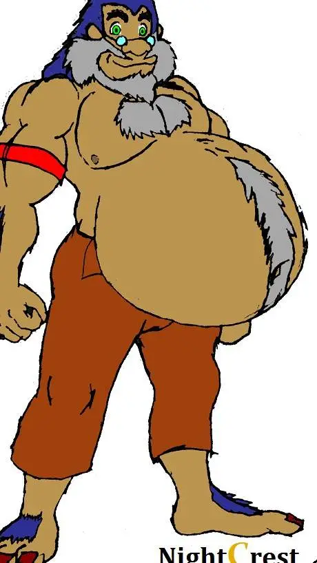 ai character: old wizard background