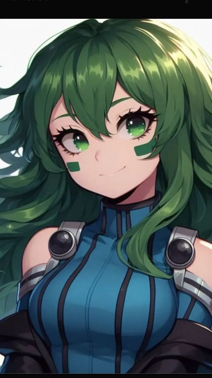 ai character: Izumi Midoriya background