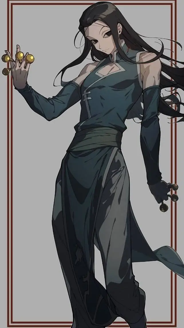 ai character: Illumi Zoldyck  background