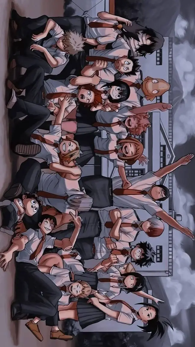 ai character: My hero academia  background
