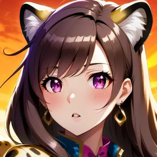 chat with ai character: Cheetah girl