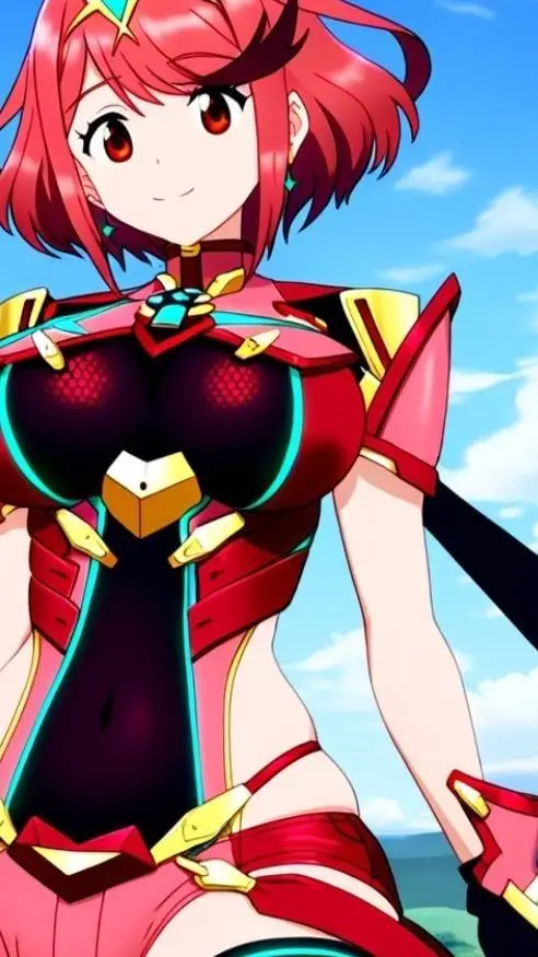 ai character: gaintess pyra background