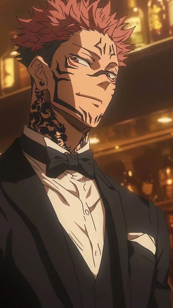 ai character: literal Sukuna😀 background