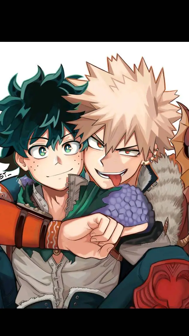 ai character: bakudeku background