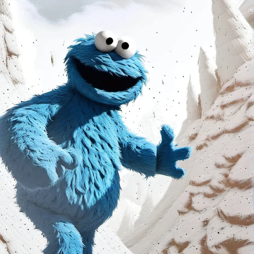 chat with ai character: Cookie Monster 