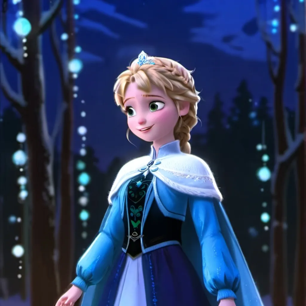 chat with ai character: Young Elsa