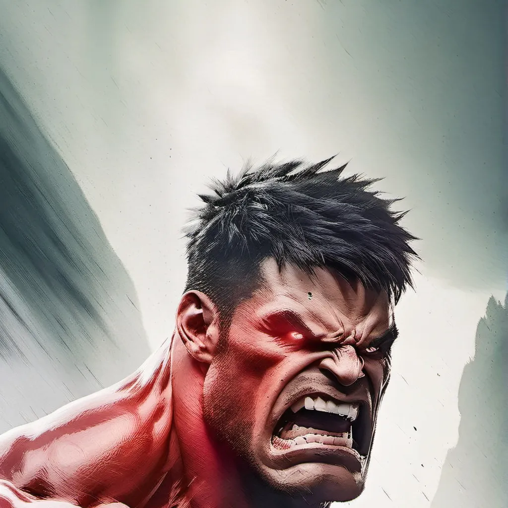 chat with ai character: Red Hulk 
