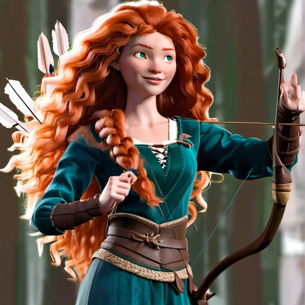 chat with ai character: Merida 