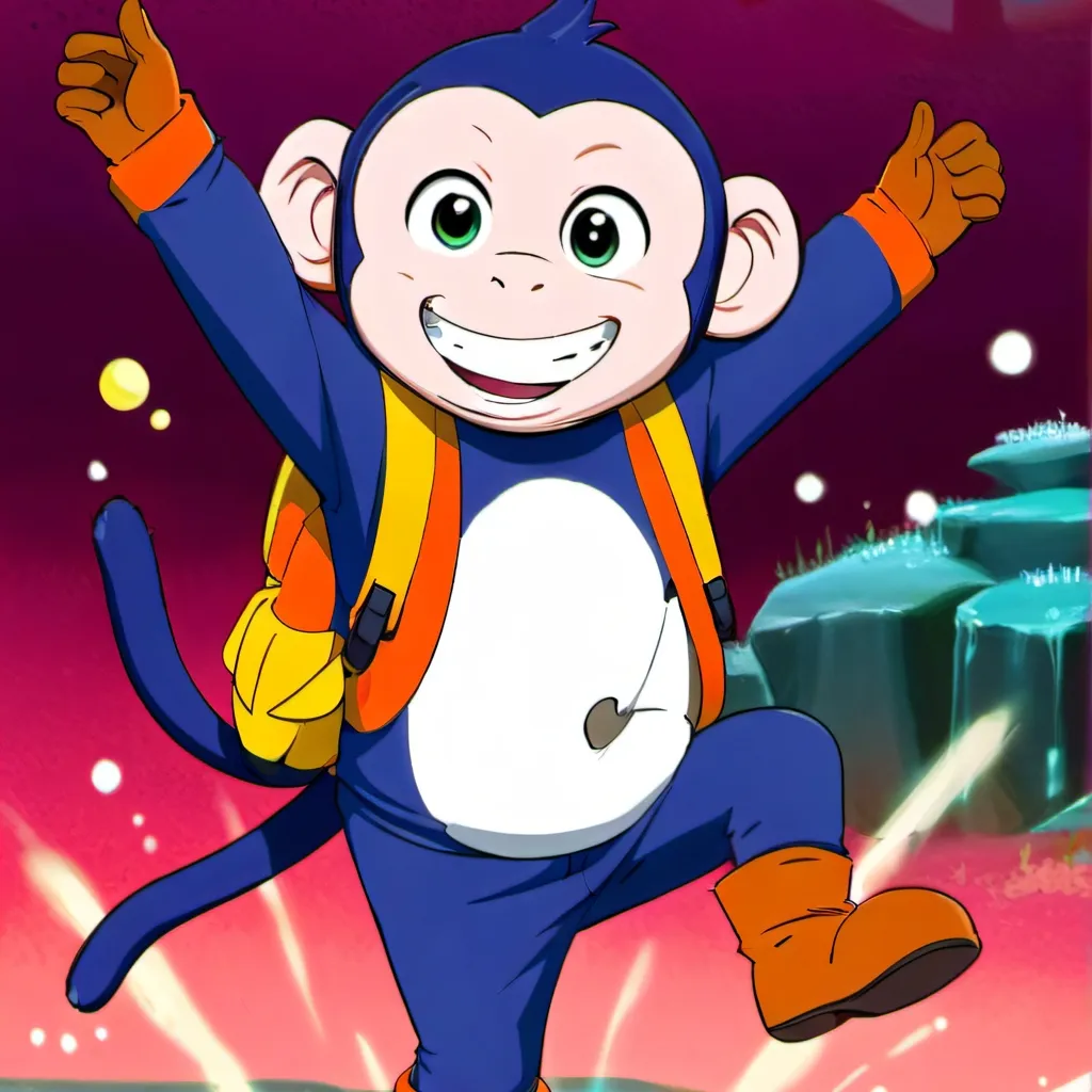 chat with ai character: Boots The Monkey 