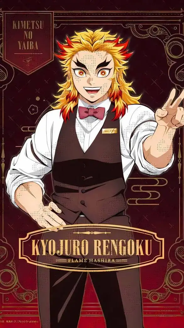 ai character: Rengoku background