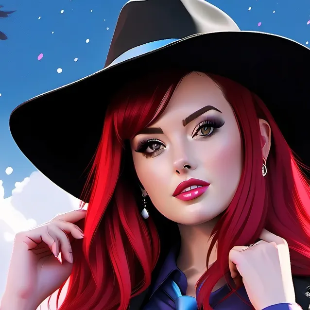 chat with ai character: La strega rossa 