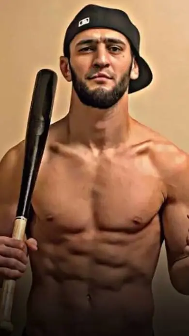 ai character: Khamzat Chimaev  background