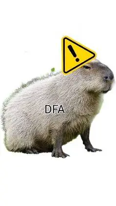 ai character: DFA capybara (me) background