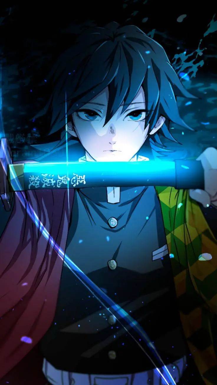 ai character: Giyu Tomioka. background