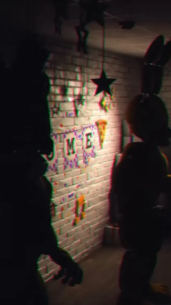 ai character: FredBear’s! background