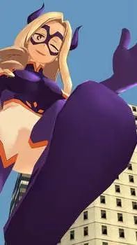 ai character: Giantess MountLady background