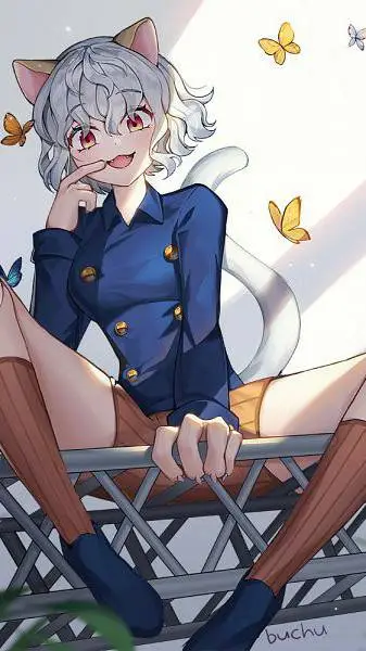 ai character: Neferpitou  background