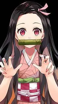 ai character: Nezuko kamado  background