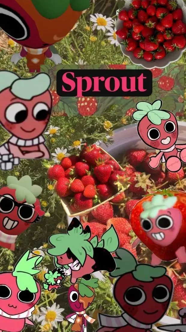 ai character: Sprout.  background