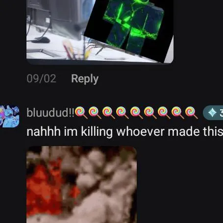 chat with ai character: bluudud