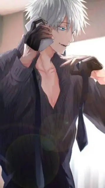 ai character: Gojo Saturo  background