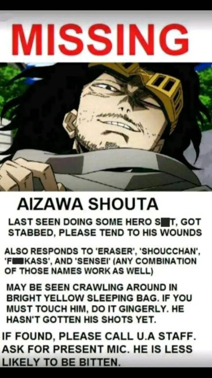 ai character: MHA Shōta missing background