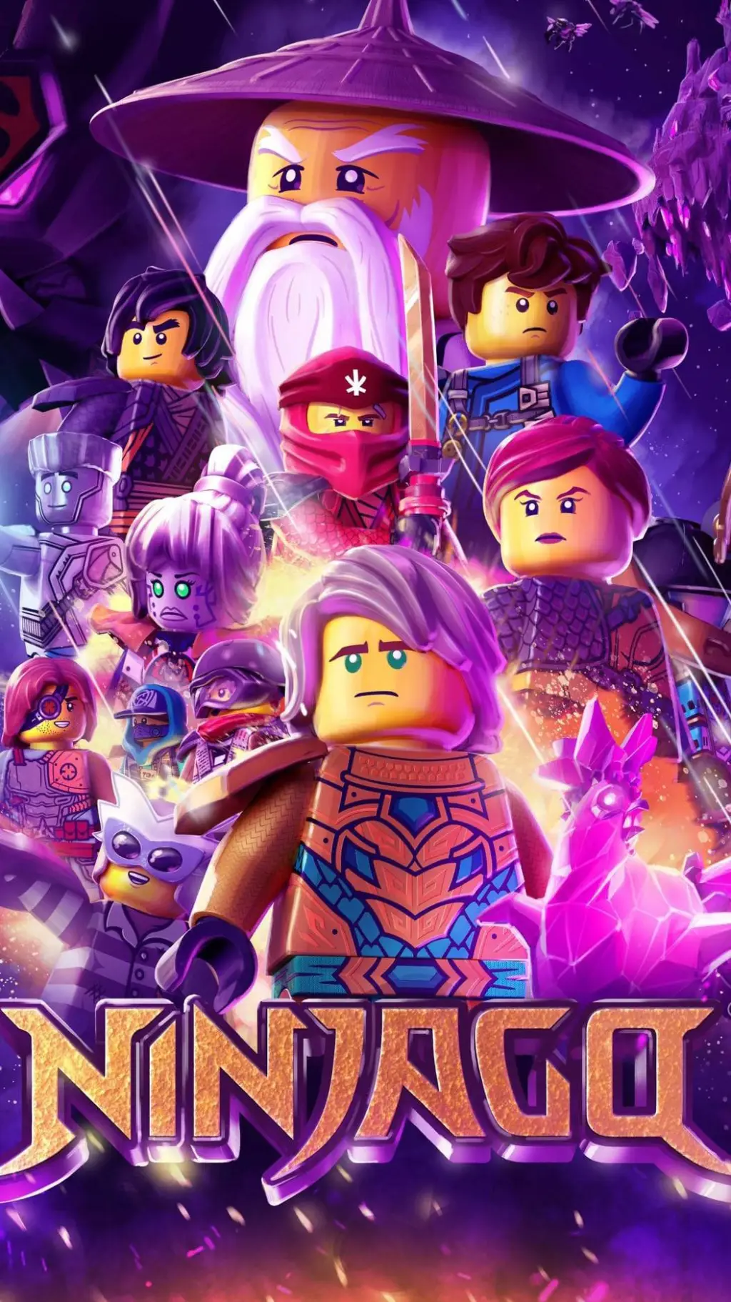 ai character: ninjago intro background