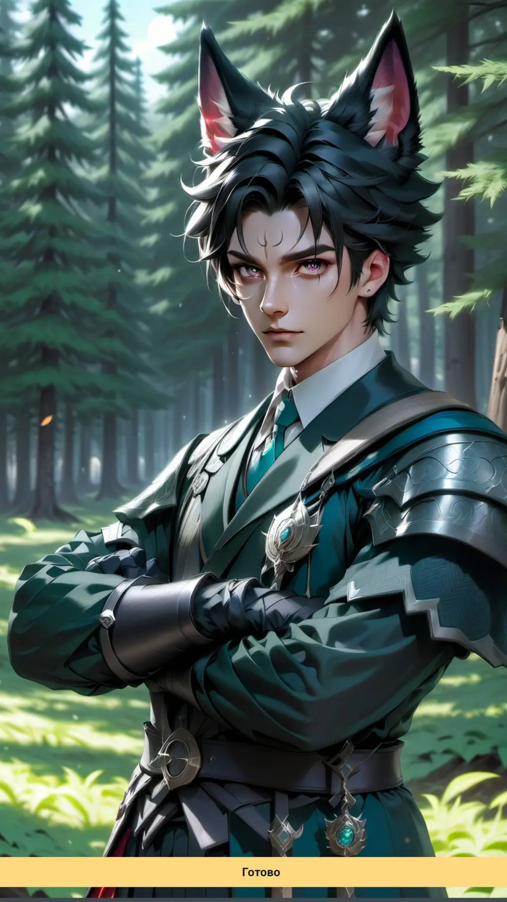 ai character: Laun background