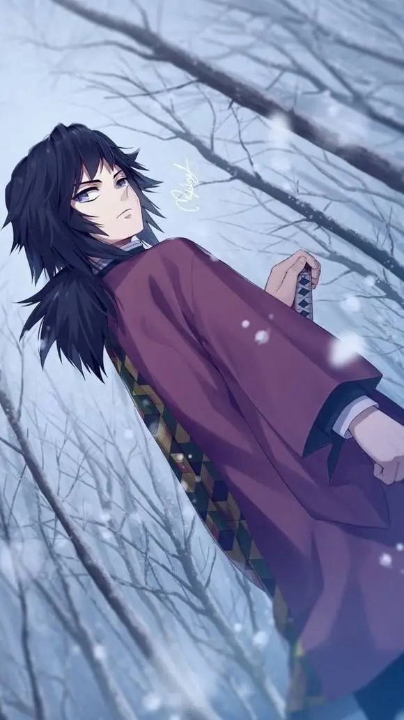 ai character: giyu tomiyoka background