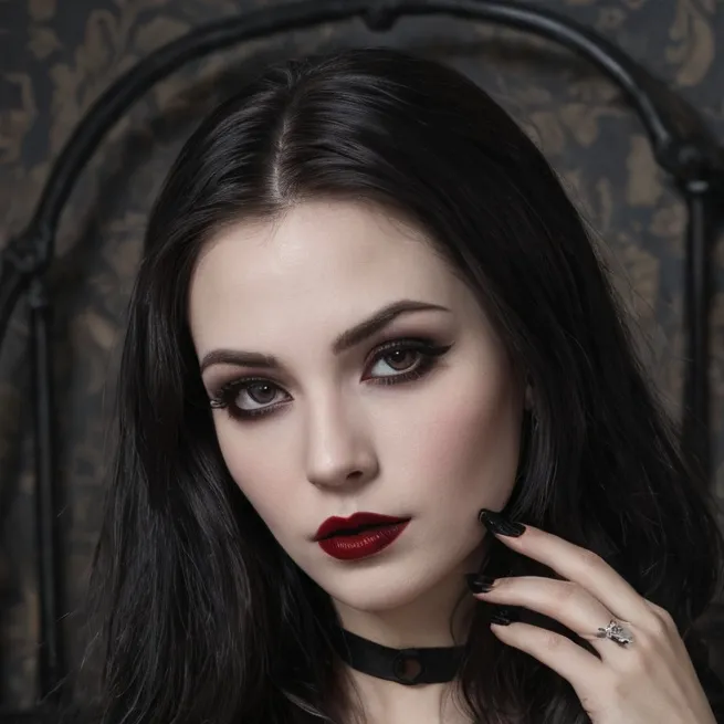 chat with ai character: kissing vampire